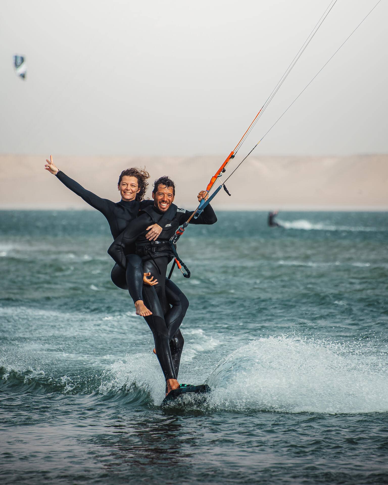 Salty Joy esprit kitesurf à Dakhla