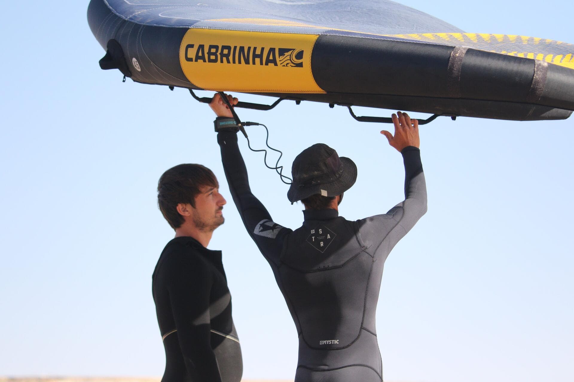 Wingfoil sur la lagune de Dakhla